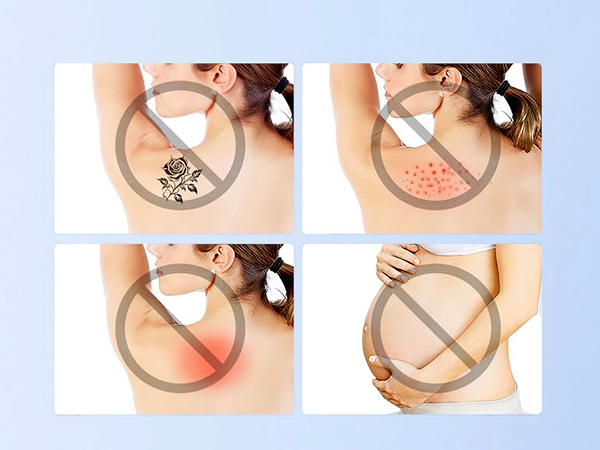 Do not use in below casses