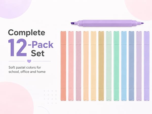 pastel highlighters