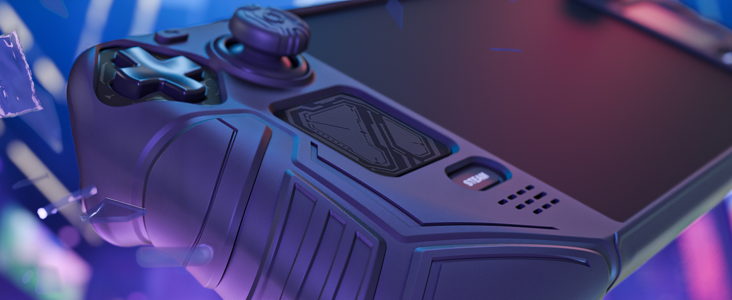 PlayVital Mecha Protective Case for Steam Deck