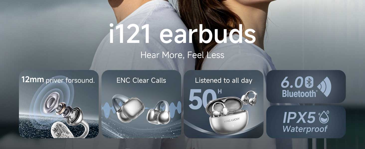 clip on earbuds