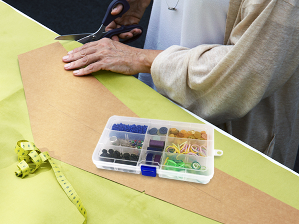 Plastic storage box