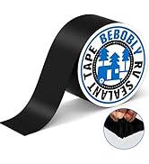 BEBOBLY Butyl Sealant Waterproof Tape,RV Roof Tape Black,4 Inch X 50 Foot Leak Repair Sealant Tap...