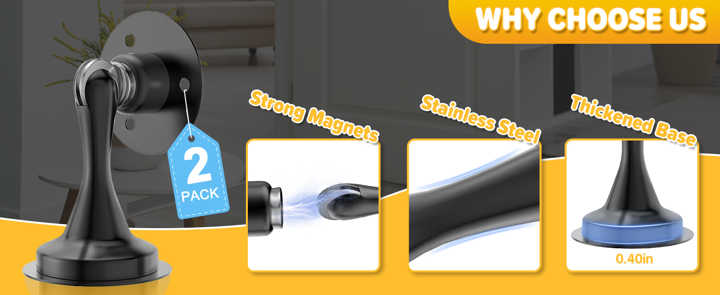Door Stoppers Magnetic Door Catch