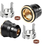 SUNJOYCO 6 PCS S45 Plasma Cutter Torch Consumables, S45 Plasma Cutting Torch Accessory Kit Compat...