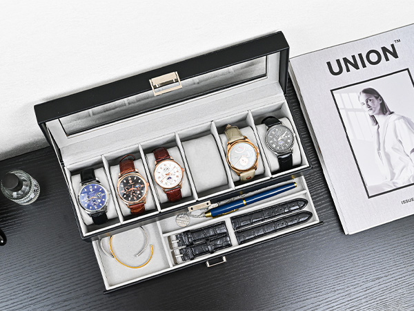 Watch Box with Drawer