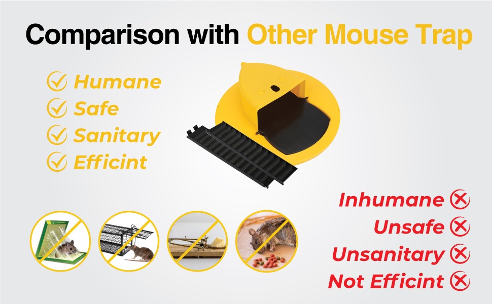 bucket lid mouse trap
