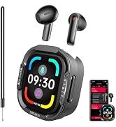 AI Translation Earbuds Real Time, Language Translator Headphones with LCD Touch Screen Audifonos ...