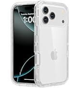 Follaroma for iPhone 17 Pro Max Case, Heavy Duty Shockproof Protection Phone Cases, Anti-Drop, Du...