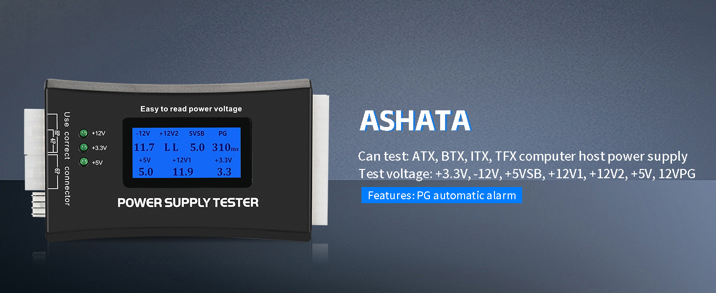 LCD Power Supply Tester