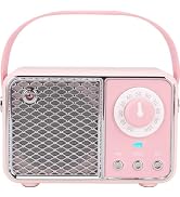 Dosmix Retro Bluetooth Speaker, Vintage Decor, Wireless Bluetooth Speakers, Cute Old Fashion Styl...