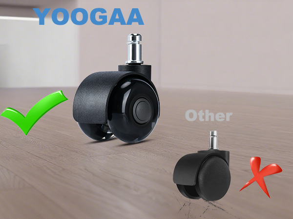 YOOGAA Office Chair Caster Protect floor