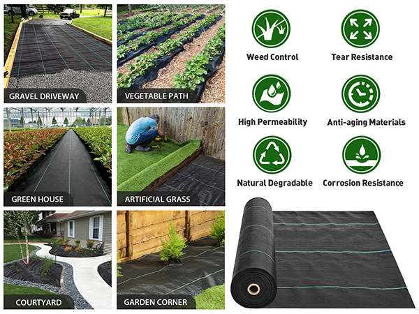 weed barrier landscape fabric