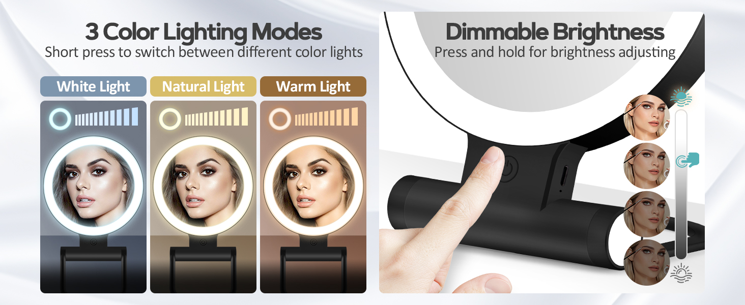 3 color lighting modes