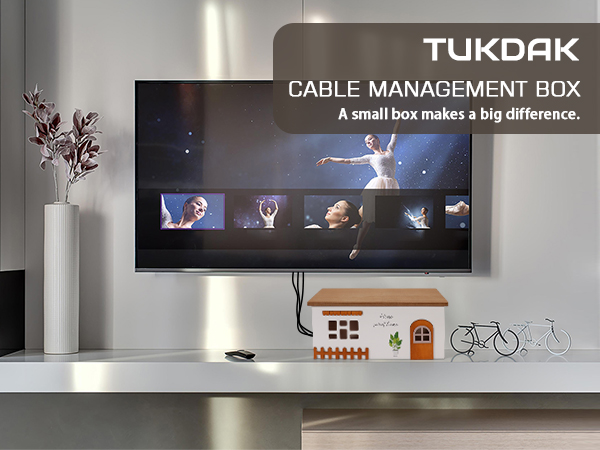Cable management box large