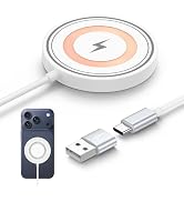 15W Magsafe Charger Magnetic Wireless Charger for Samsung Galaxy S26 Ultra S25 Ultra FE S24+ Z Fo...