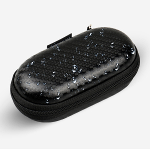 earbud pouch with zipper