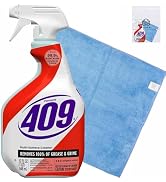 GLOBAL PACKING SOLUTIONS 409 Multi-Surface Antibacterial Cleaner Degreaser Spray 32 oz Kills 99.9...