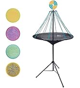 Waboba Hitman Flying Disc Target Game, 2 in 1 Foldable Throwing Garden Game with 4 Silicone Wingm...