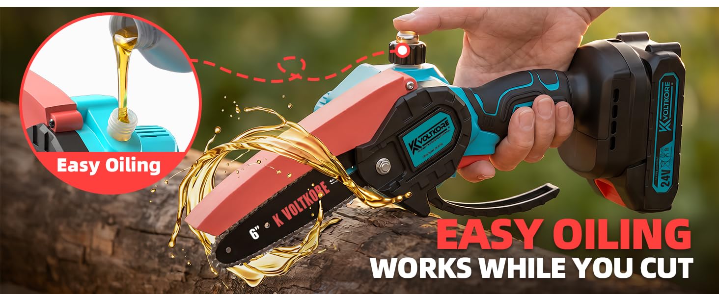 small chainsaw battery powered