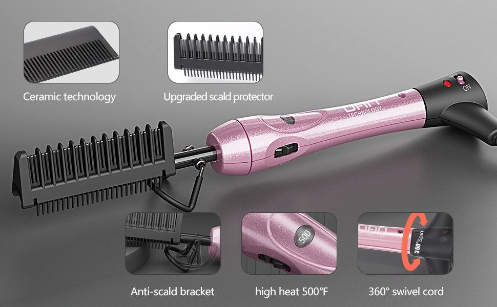 heat comb,heat comb hair straightener,