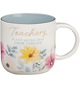 WITH LOVE Inspirational Coffee Mug for Educators: Teachers Plant Seeds That Grow Forever, Beautif...