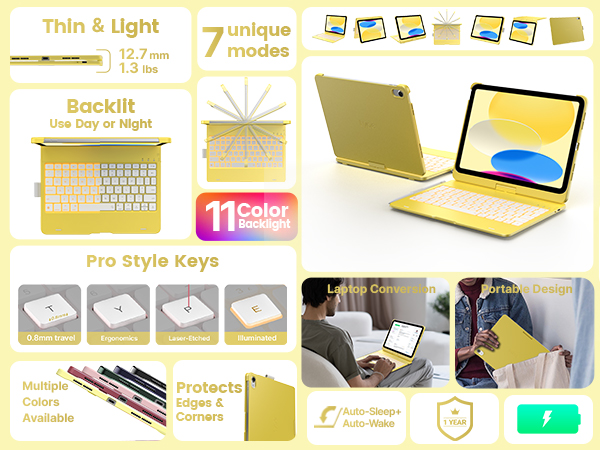 keyboard folio for ipad 10th generation