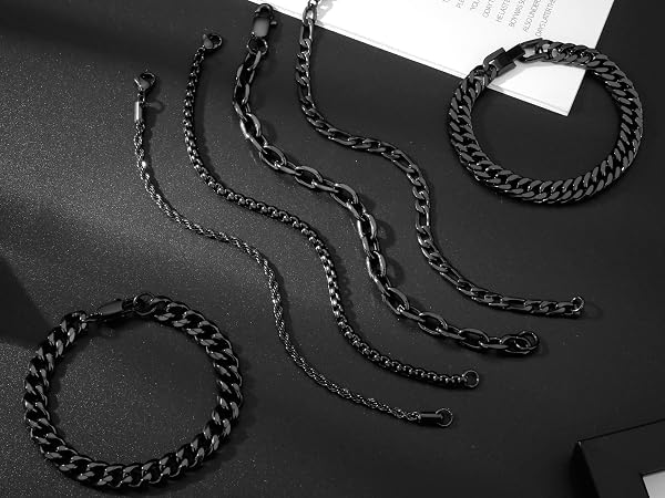 black bracelet