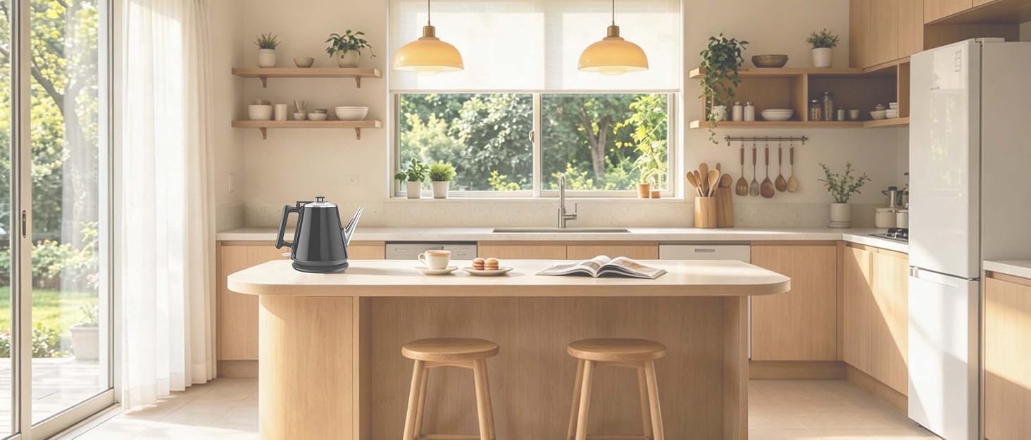 Electric kettle for home use