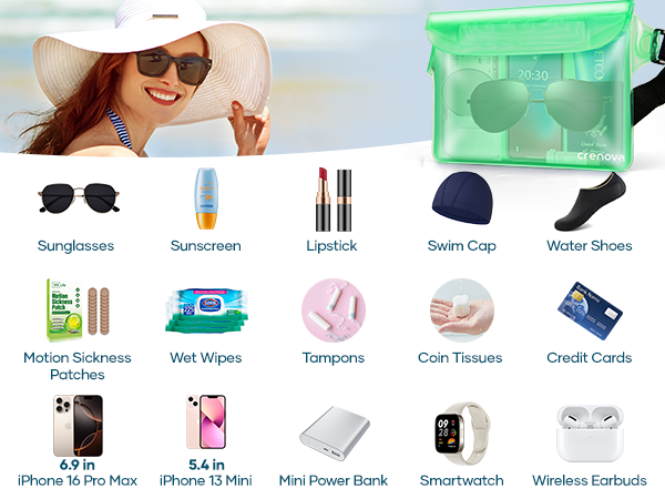 waterproof fanny packs for women