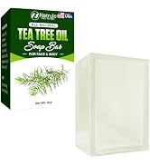 Tea Tree Soap – Natural Defense Tea Tree Oil Wash Bar for Face & Body – Remedy Soap for Blemish-P...