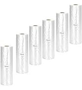 Immuson Food Storage Bags, 12 x 20 Plastic Produce Bag on a Roll Fruits, Vegetable, Bread, Food S...