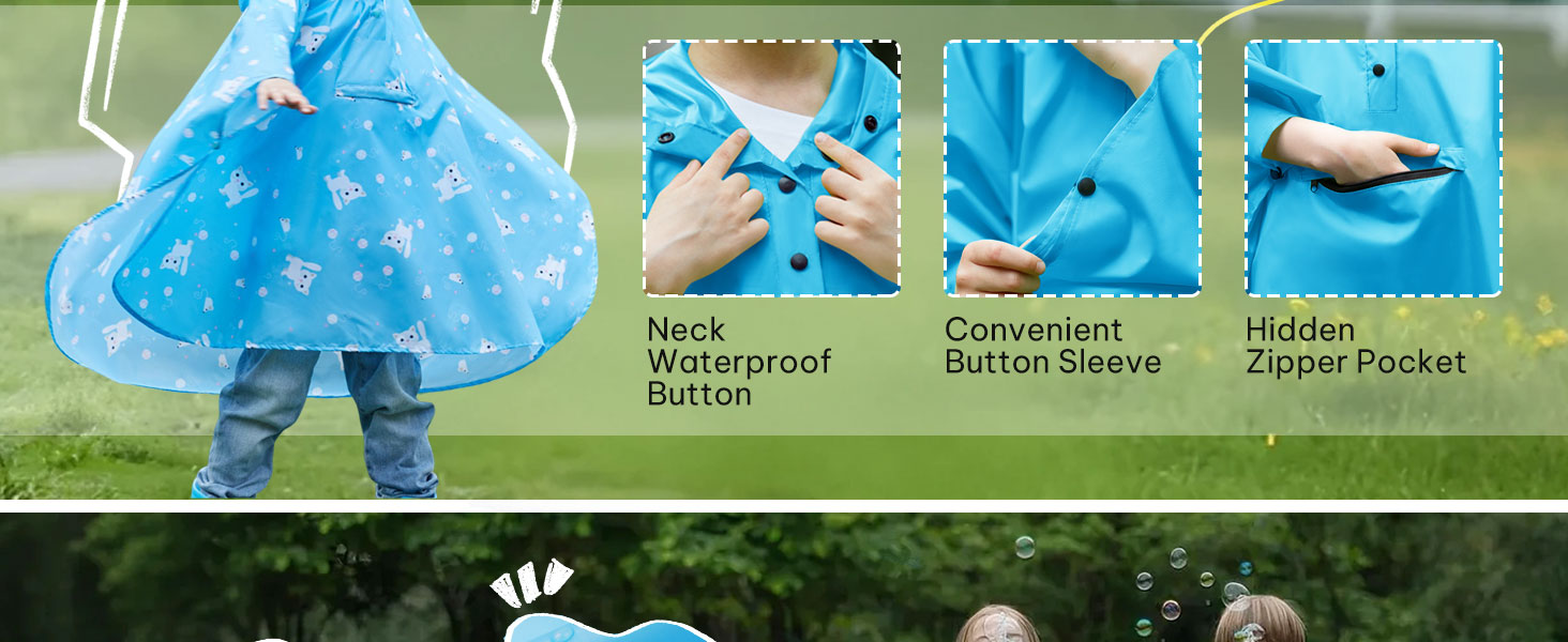 ponchos for kids