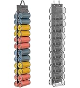 Lirex Hanging Yoga Legging Storage Organizer with 24 Pockets, Foldable Oxford Cloth Hanging Close...