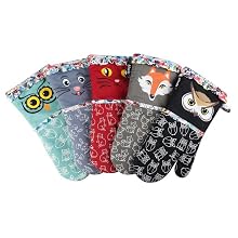 Alselo oven mitts, kitchen gloves