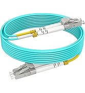 RamboCables 3m(10ft) OM3 LC LC Fiber Patch Cables MMF Multimode, Options 0.2m~122m, LC to LC Fibe...
