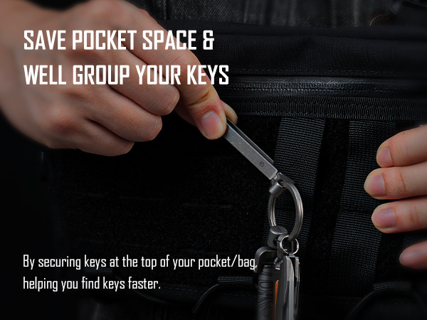 keychain pocket clip