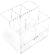 BQAN Nail Desk Organizer For Nail Tech, Nail Brush Holder Professional Nail Storage For Nail Love...
