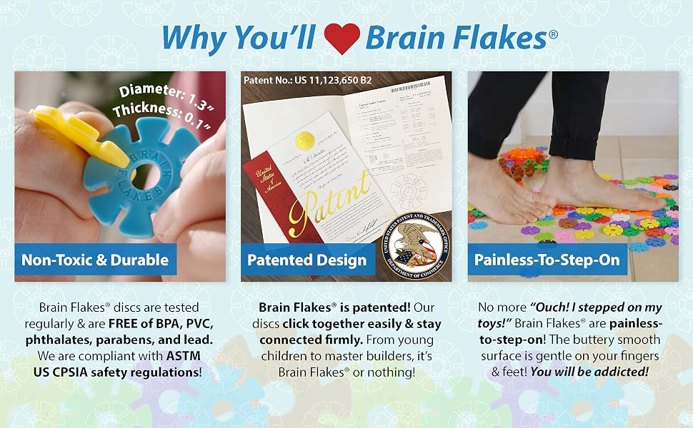 Brain Flakes Features