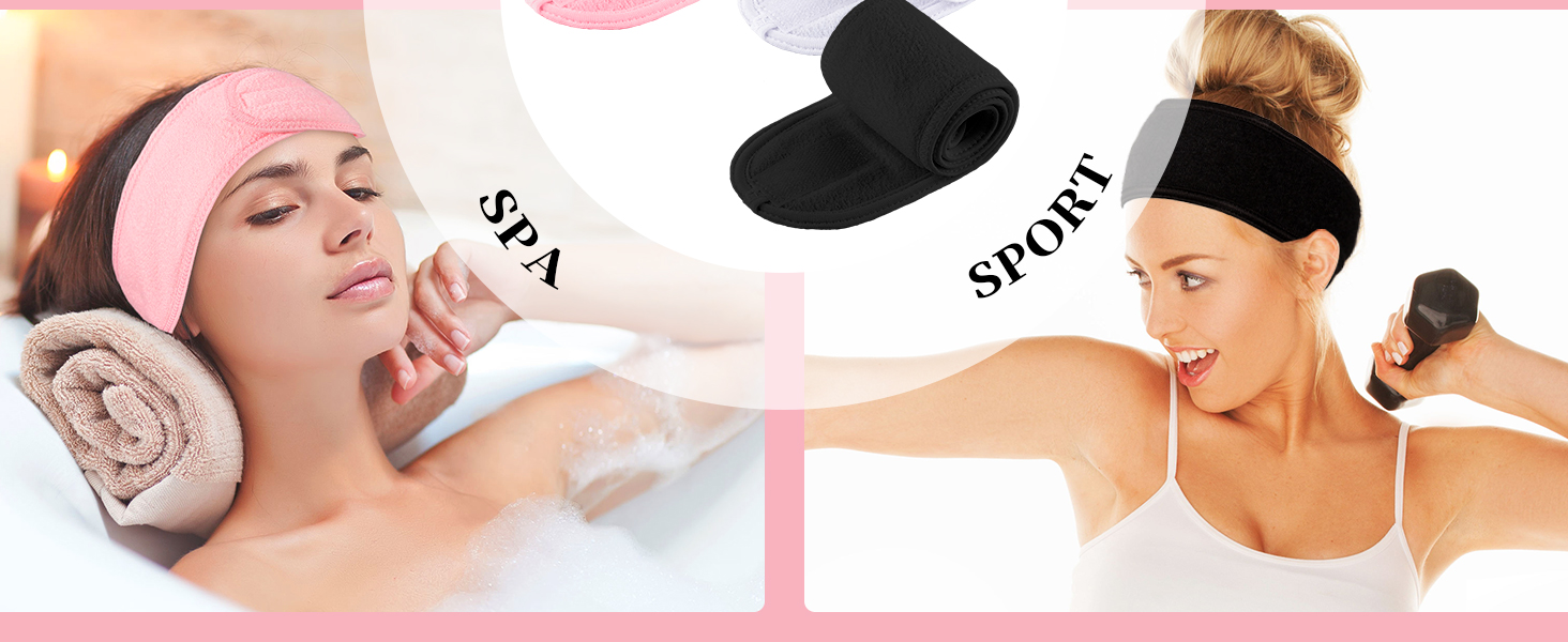 Spa Facial Headband