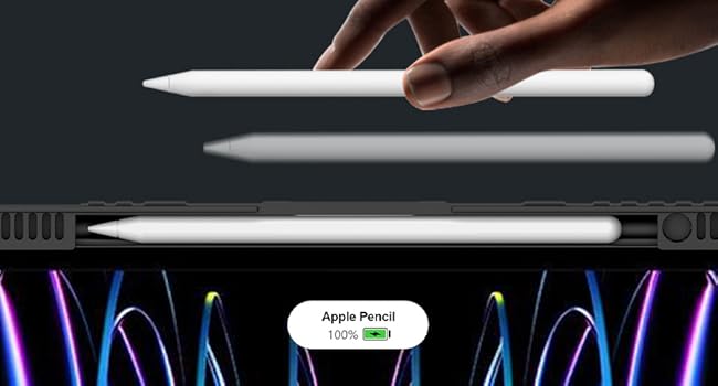 ipad pro 12.9 case keyboard with pencil holder
