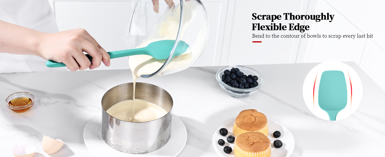 High Heat Resistant Food Safe Silicone Spatula