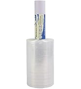 Clear Stretch Wrap 6"×1000' Plastic Wrap Roll for Moving Shipping Wrap,Industrial Strength Shrink...
