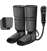 Nekteck Leg Compression Massager with 2 Size Extensions for Circulation | 2 Modes, 3 Intensities,...