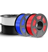 JAYO PETG Filament 1.75mm Bundle 4.4KG, Strong Toughness PETG 3D Printer Filament, Dimensional Ac...