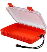 Uxwuy Waterproof Box Dry Box Waterproof Box for Kayaking Small Waterproof Storage Box for Boat Wa...