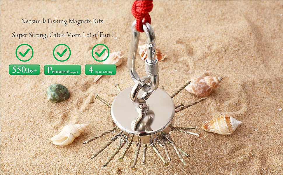Neosmuk Fishing Magnet kits2.5"