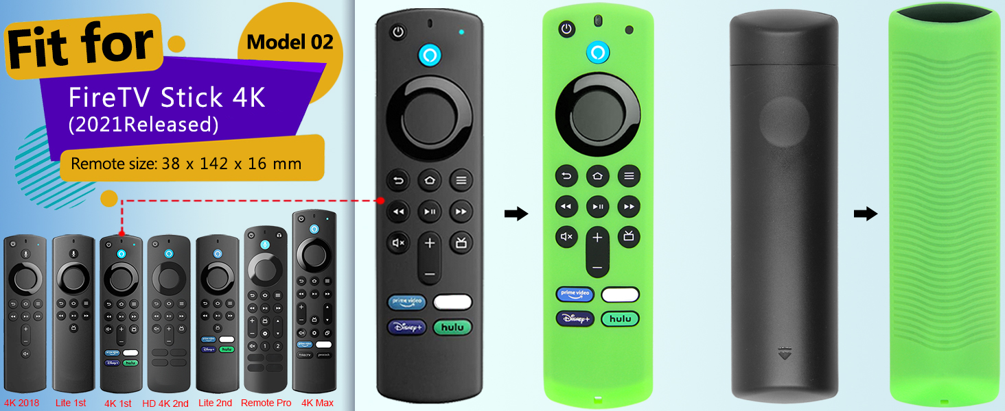 Firestick 4K remote cover skin