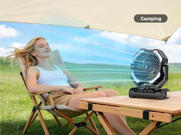 water fans for cooling outside