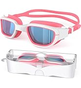 Zeligerstar Kids Swim Goggles,Swimming Goggles for Kids 6-14, Anti-Fog UV Protection Pool Goggles...