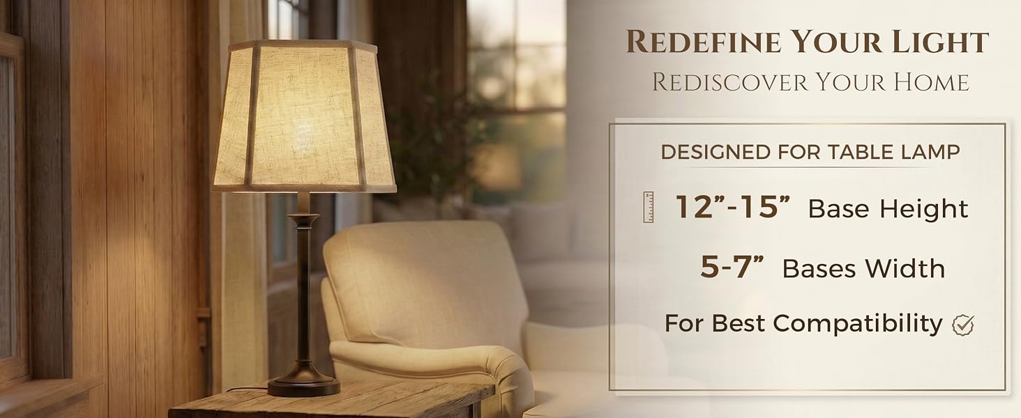 LAMP SHADE IN LIVING ROOM